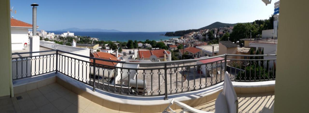Great Sea View Apartment Кавала Екстер'єр фото